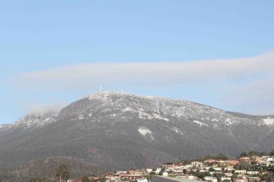 Mt.Wellington with first snow covering the peaks.jpg