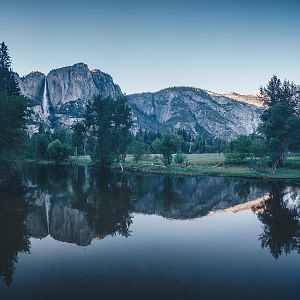 Yosemite after sunset