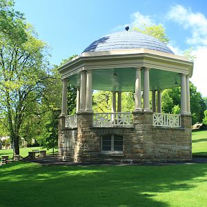 Gazibo in St.David's Park. Hobart