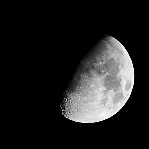 Shadow in the crater