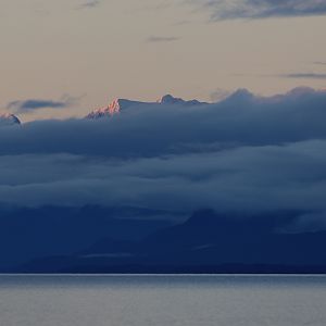 Dusk at Te Anau