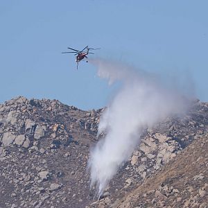Fighting California wildfires